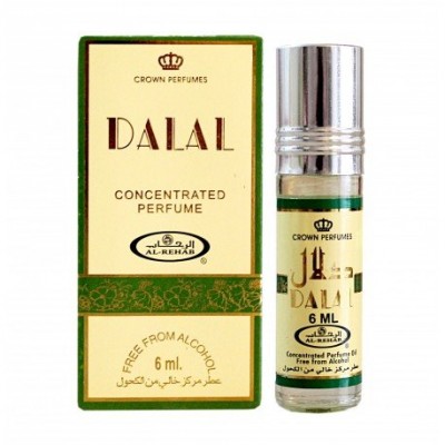 Арабские масляные духи DALAL, 3 мл (Al Rehab)