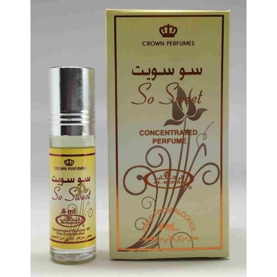 Арабские натуральные масляные духи So Sweet, 3 мл (Al-Rehab)