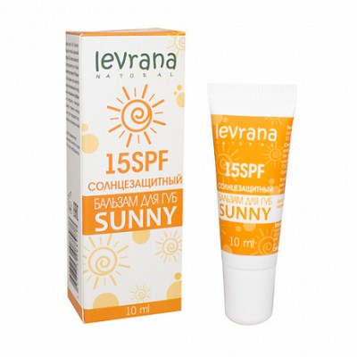 Бальзам для губ Sunny с УФ-фильтром Леврана, 10 мл (Levrana)