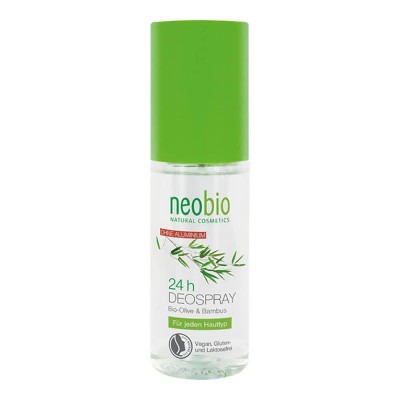 Дезодорант спрей 24 часа "С био-оливой и бамбуком", 100 мл (NeoBio)