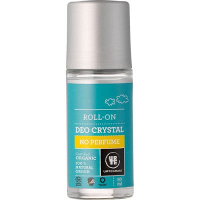 Шариковый дезодорант-кристалл, без аромата, 50 мл Urtekram