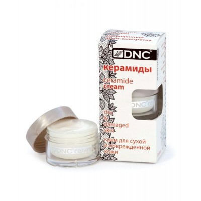 Насыщенный крем-сыворотка с керамидами для сухой и поврежденной кожи DNC, 15 мл