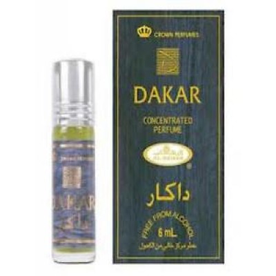 Арабские натуральные масляные духи DAKAR, 3 мл (мужские)