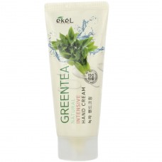 Крем для рук с зеленым чаем Green Tea Natural Intensive Hand Cream, 100 мл (Ekel)