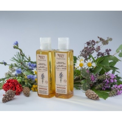 Органическое гидрофильное масло для сухой кожи «Сандал и Лаванда», 100 мл Organic Zone