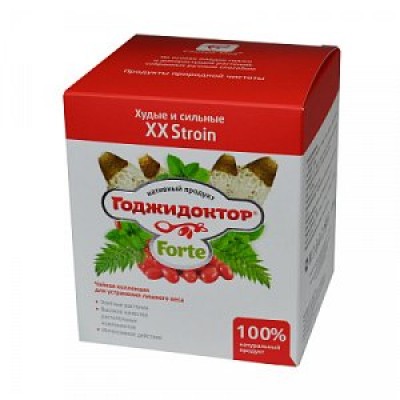 Чайный напиток Годжидоктор XXStroin устранение лишнего веса, 10 фильтр-пакетов (Сашера-Мед)