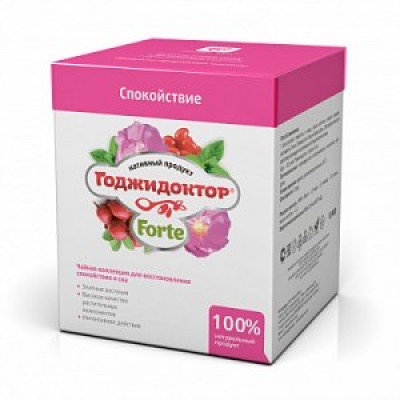 Чайный напиток Годжидоктор Спокойствие, 10 фильтр-пакетов (Сашера-Мед)