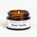 Мини свеча ароматическая в банке "Black vanilla", 15 грамм