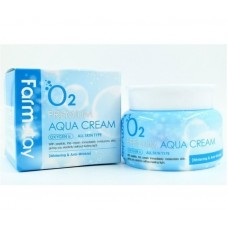 Кислородный крем с пептидами O2 Premium Aqua Cream, 100 г  (FarmStay)