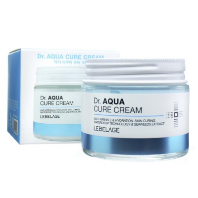 Крем для лица с экстрактом водорослей для обезвоженной кожи Dr. Aqua, 70 мл (Lebelage) Корея