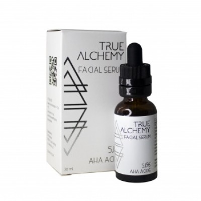 Сыворотка для лица AHA Acids 5,1% True Alchemy Levrana, 30 мл