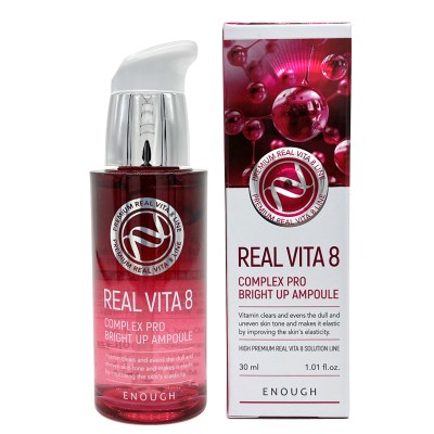 Сыворотка для лица с витаминами для сияния кожи Real Vita 8 Complex , 30 мл (Enough) Корея