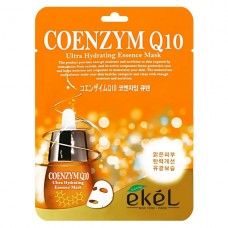 Маска тканевая с коэнзимом Coenzym Q10 Ultra Hydrating Essence Mask (Ekel)