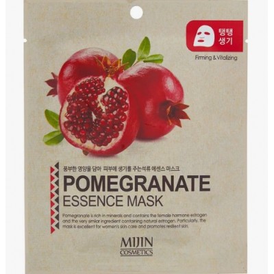Тканевая маска-эссенция для лица питательная с экстрактом граната Mijin , 25 г