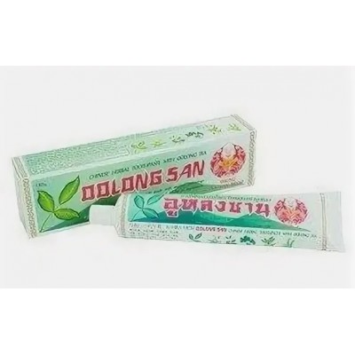 Зубная паста ЧАЙ УЛУН от налета и мягкого зубного камня OOLONG SAN, 40г